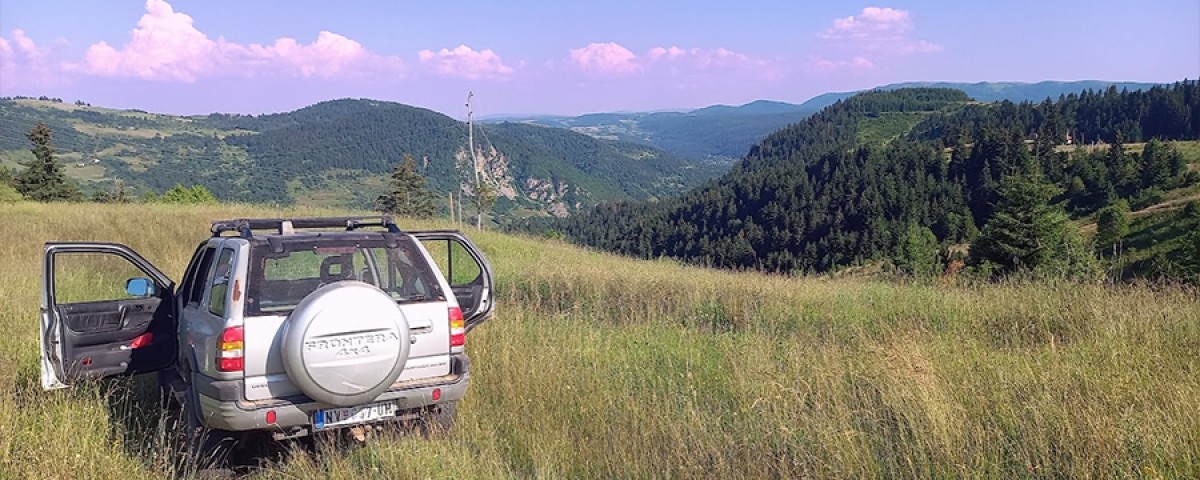Zlatar off road - Serbia 4x4 tour